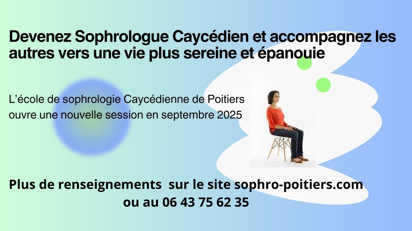 Ecole de sophrologie Caycédienne de Poitiers